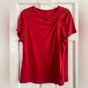 Maeve Red Short Sleeve Tee
